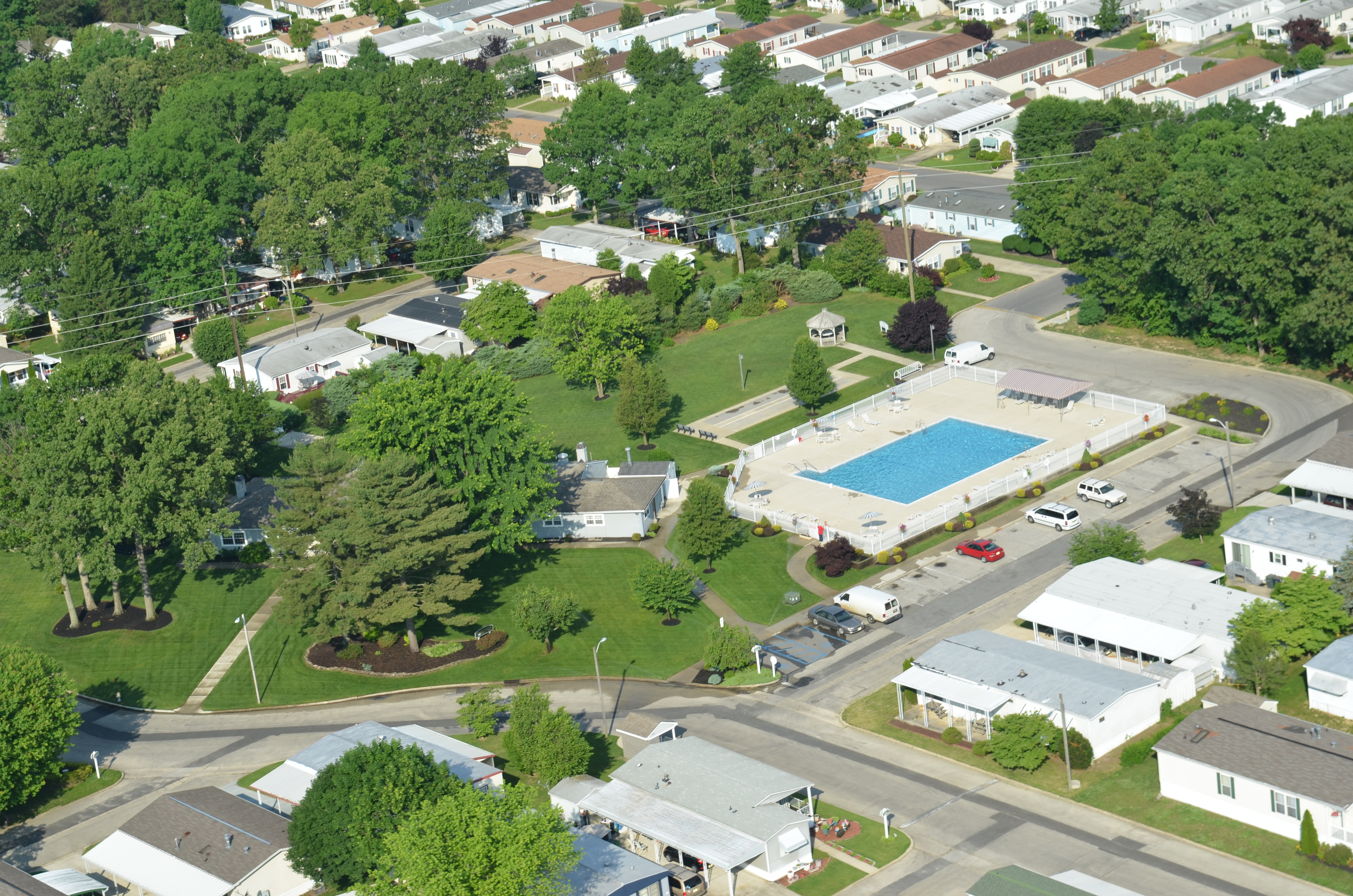 Aerial View of Summerfields Friendly Village