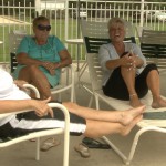 Pine Ridge South Neighbors Laughing by the Pool