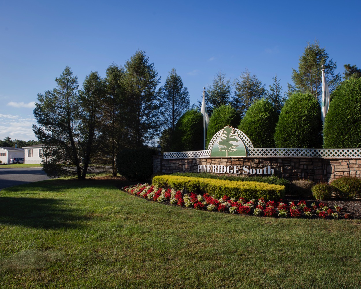 Pine Ridge South Community Entrance